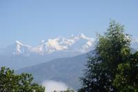Himalayan View From The vIllage.  » Click to zoom ->