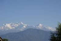 Himalayan View from The Village.  » Click to zoom ->